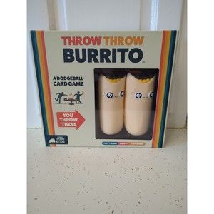 THROW THROW BURRITO BY EXPLODING KITTENS A DODGEBALL CARD PARTY GAME Original Ed